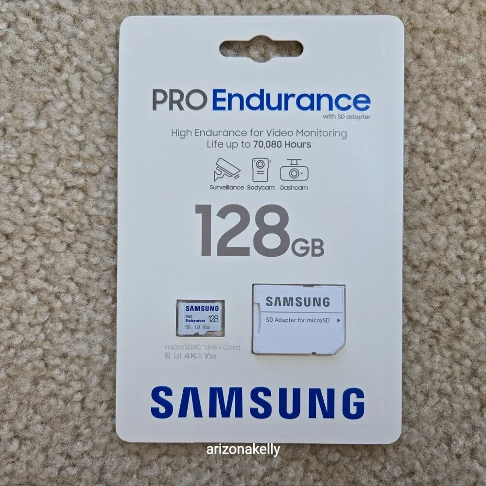 NIB Samsung ProEndurance 128GB Memory Card